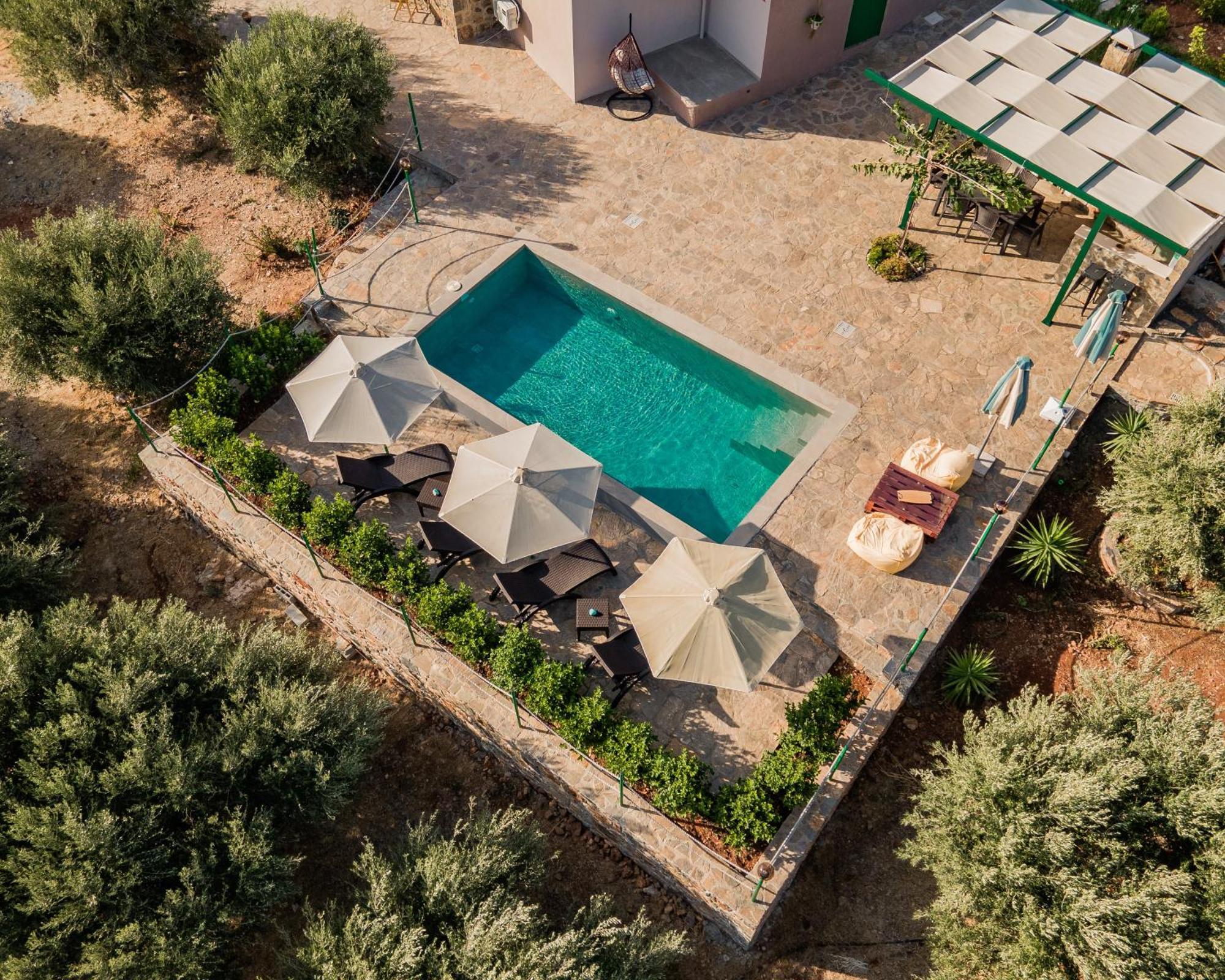 Villa Aktis With Freshwater Pool And Sea View ซิสซี ภายนอก รูปภาพ
