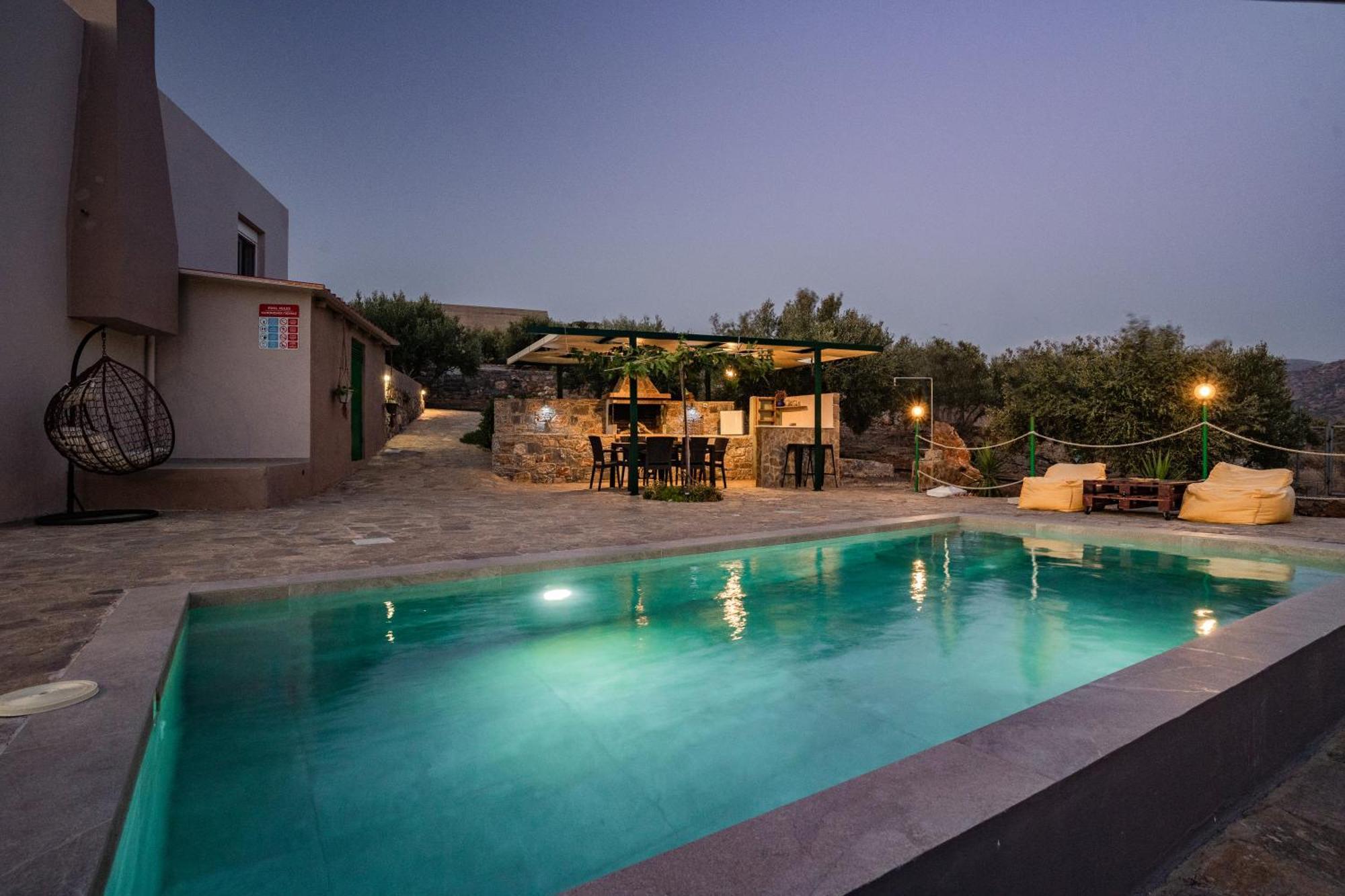 Villa Aktis With Freshwater Pool And Sea View ซิสซี ภายนอก รูปภาพ