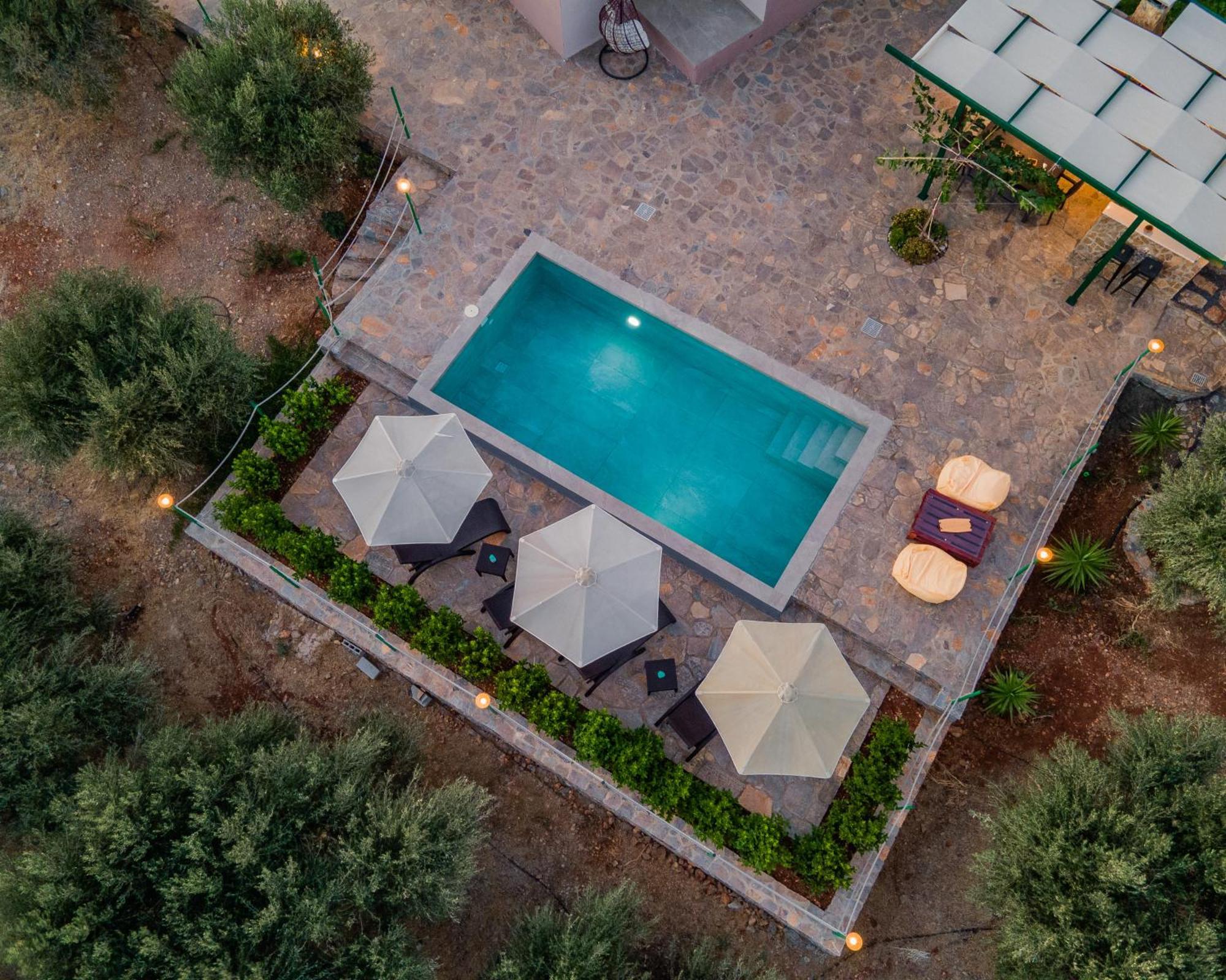 Villa Aktis With Freshwater Pool And Sea View ซิสซี ภายนอก รูปภาพ