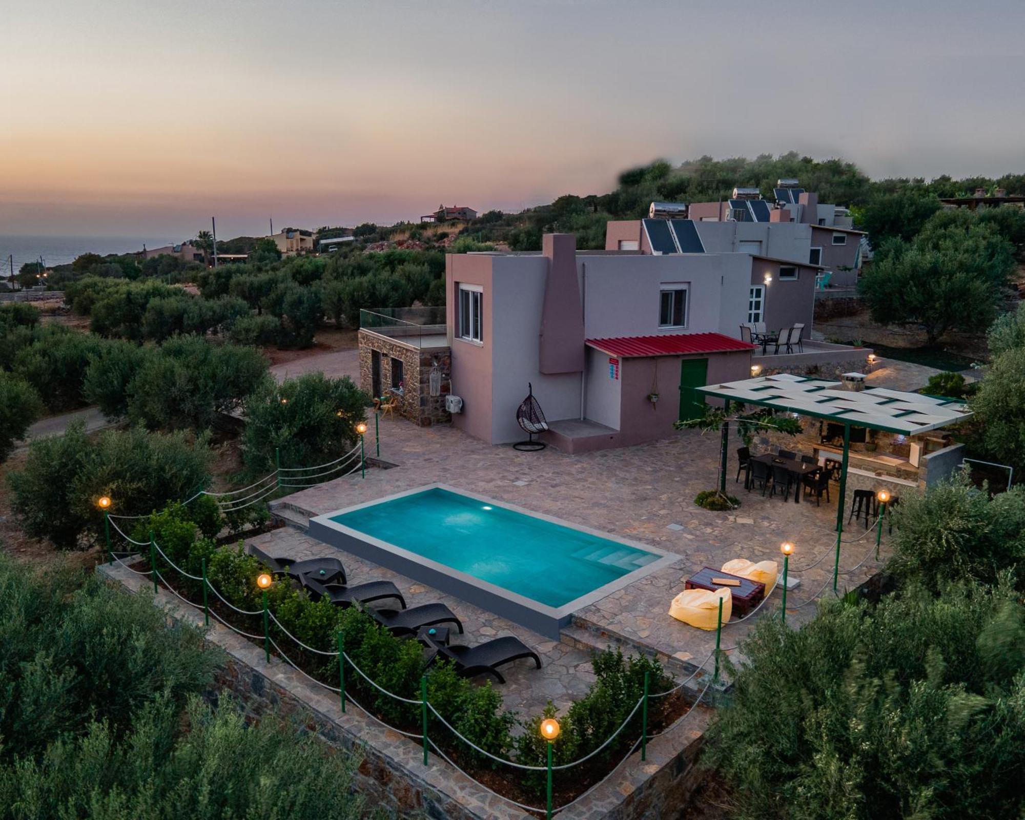 Villa Aktis With Freshwater Pool And Sea View ซิสซี ภายนอก รูปภาพ